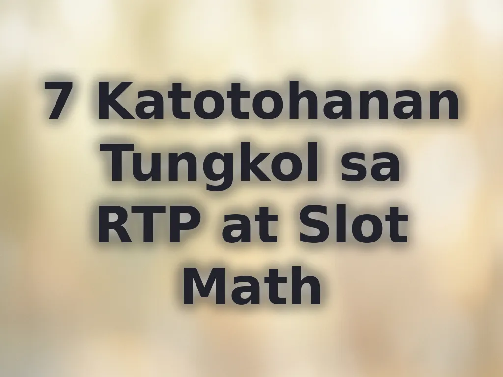 Paliwanag sa RTP